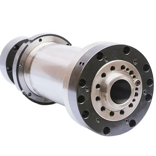 Horizontal A2-8 230mm 3000rpm Large Size Lathe Belt Spindle High Rigidity Power CNC Lathe Machine Use Spindle
