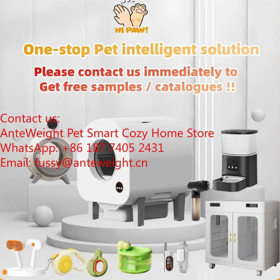 Rechargeable AI Tracking Device and Training Pets Dog Cat Pet GPS Health tracker Collar