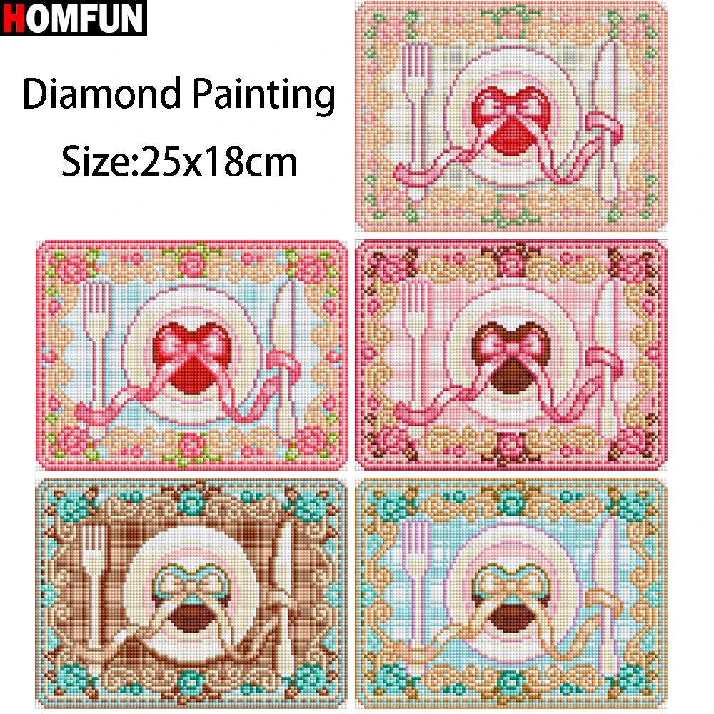HOMFUN New Cute Diamond Painting 