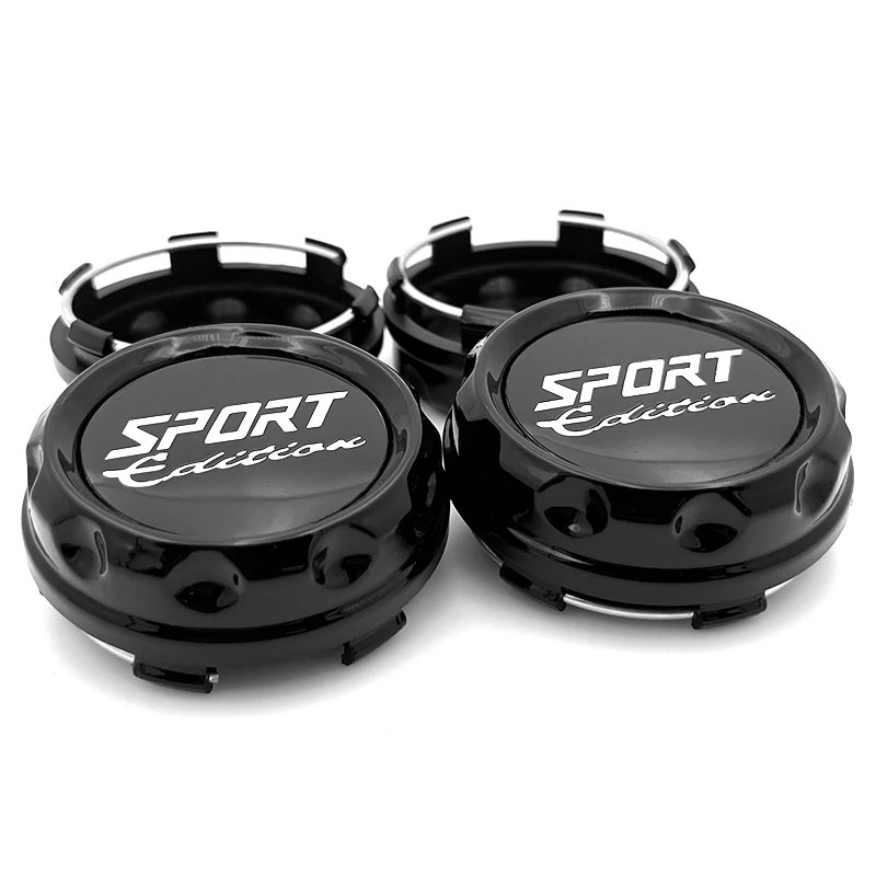 4PCS/lot Quality 60mm Outer 56mm Inner Car Wheel Center Cap Sport Rim Hub Caps Cover