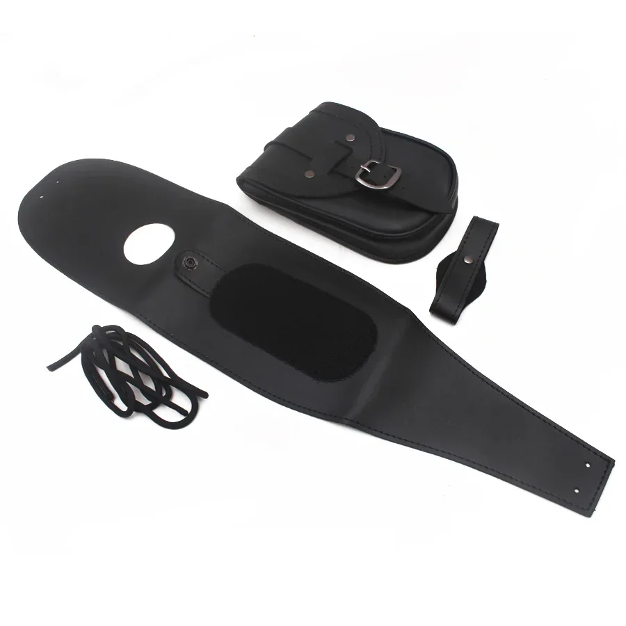 For Harley Davidson 883 1200 XL Sportster Motorcycle Detachable Leather Fuel Tank Bag
