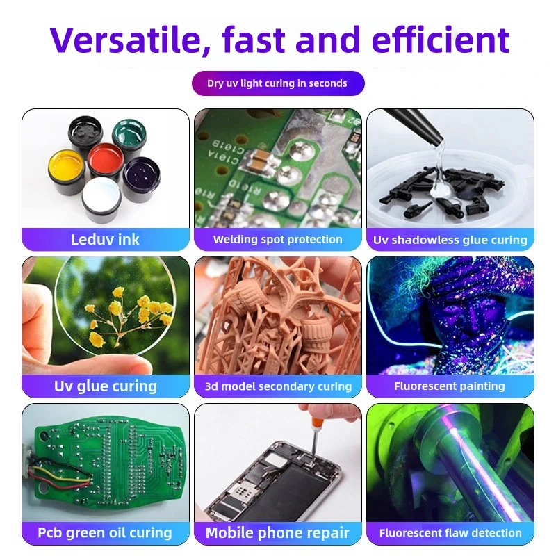 395nm High Intensity PLC UV Dryer for UV Glue Shadowless Adhesive Film Laminating & Electronic Parts