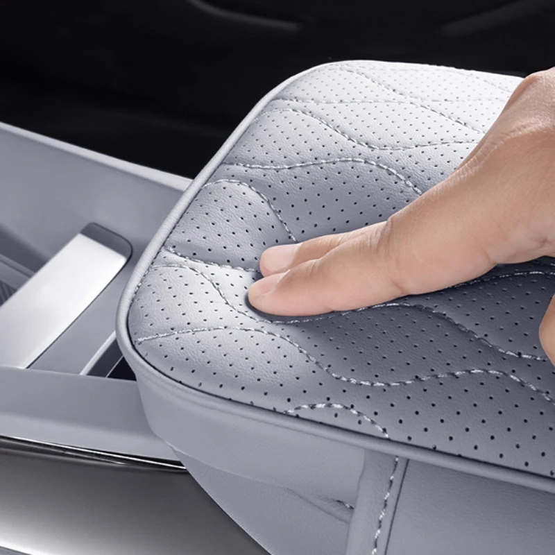 ل XPeng MONA M03 2024 2025 سيارة التحكم المركزي مسند الذراع صندوق ارتفاع وسادة حقيبة التخزين ملحقات الحماية الداخلية #4