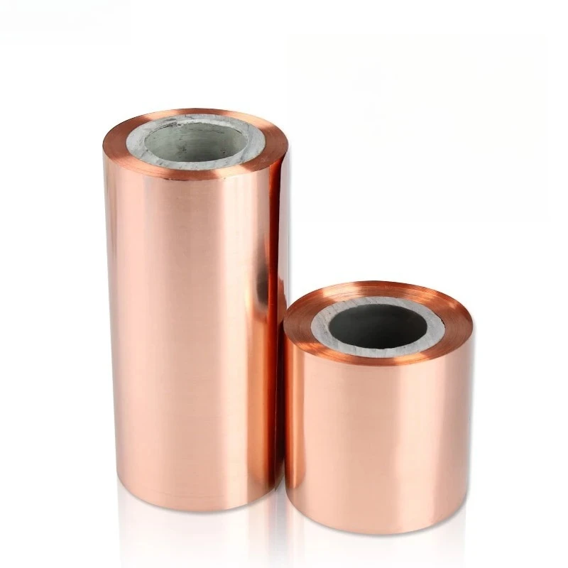 0.01-1mm T2 Pure Copper Strip, Thin Copper Foil Sheet, Conductive Grounding Copper Shim for Electrical Craft Repair