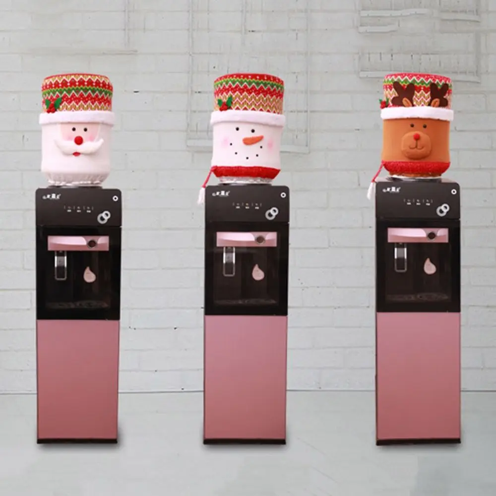 

Cartoon Water Dispenser Bucket Cover Reusable High Stretchy Bucket Sleeve Dustproof Drinking Barrel Dust Cover