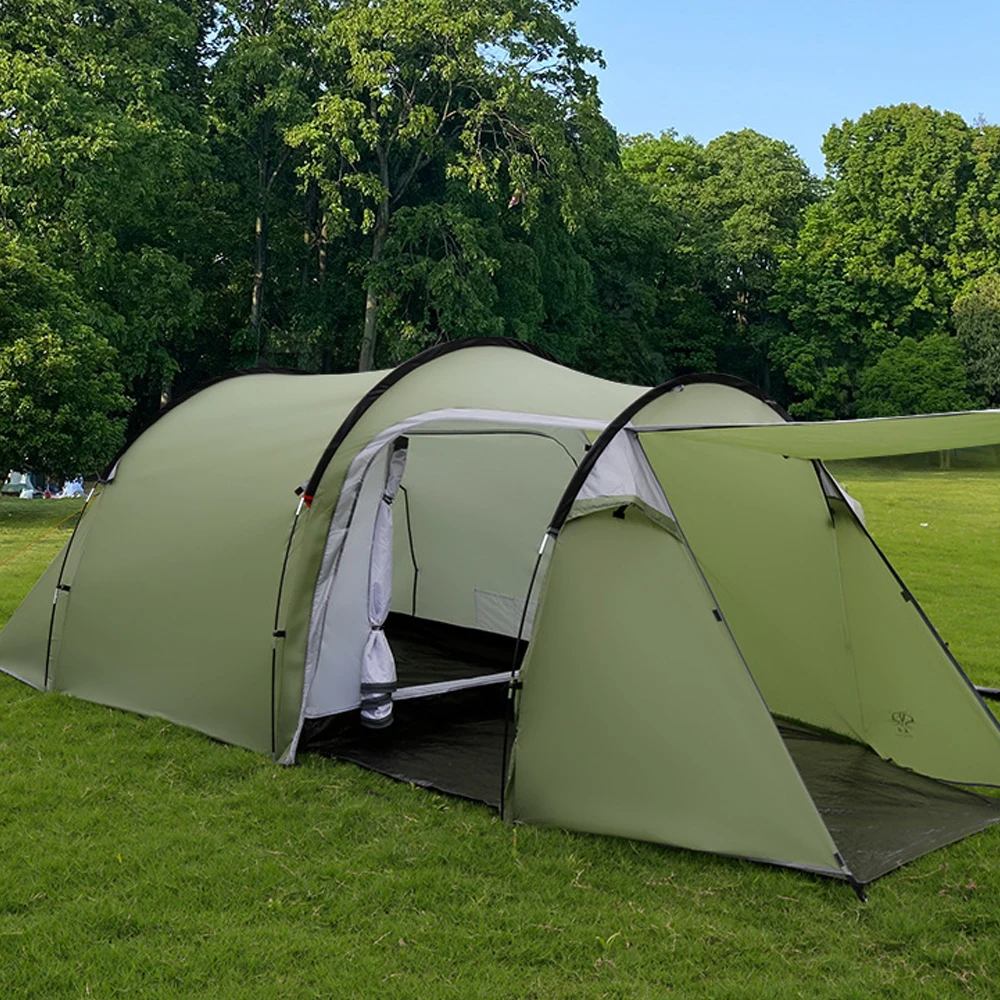 

Modification E-RIKE Wholesale Automatic Family Ultra Light Large Waterproof Tunnel Tent Camping Tent for Outdoor