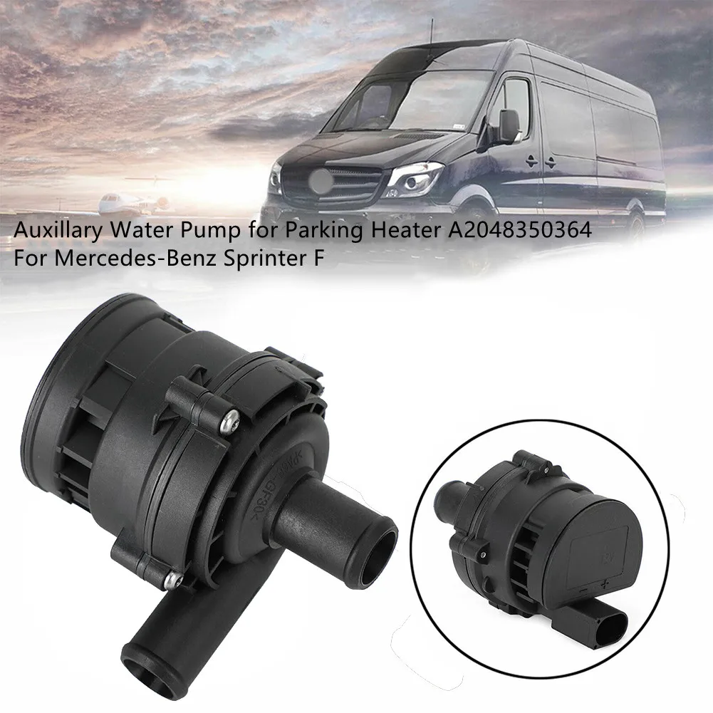 

Auxillary Water Pump For Parking Heater A2048350364 For Mercedes-Benz Sprinter F Accessories For Vehicles Black Plastic