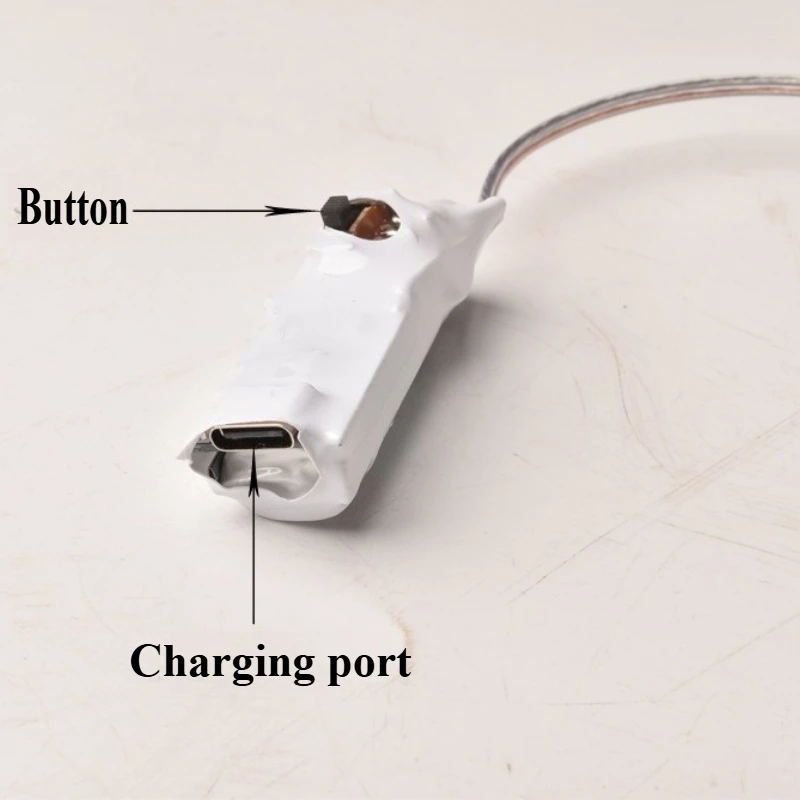 Electronic Lighting Dance Costume Skirt for Child Rechargeable LED Skirt Chiffon Dance Outfit Performance Accessories Prop