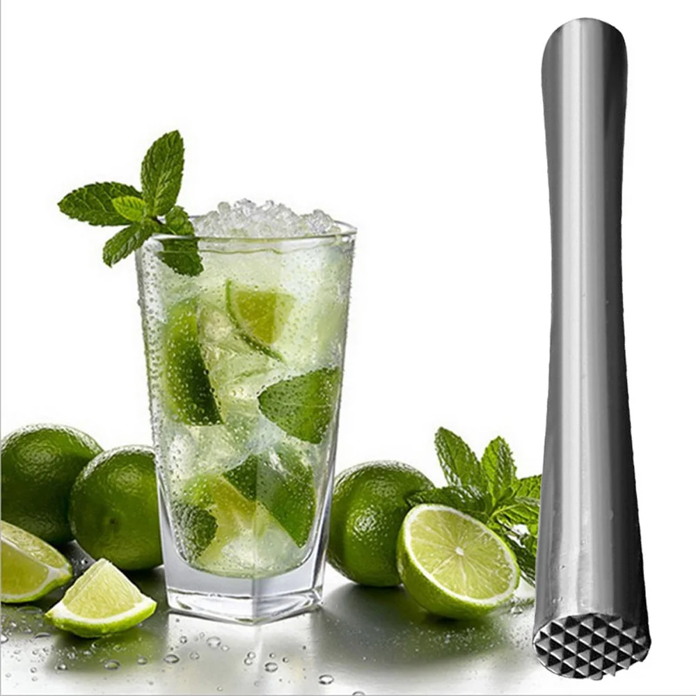 

DIY Drink Ice Crusher Crushed Stirrer Crushing Hammer Wine Mixing Stick Bar Tool Cocktail Muddler