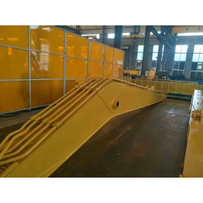 High Quality  Long Boom Excavator Arm Construction Machinery Parts Telescopic Arm Core Motor Pump Components