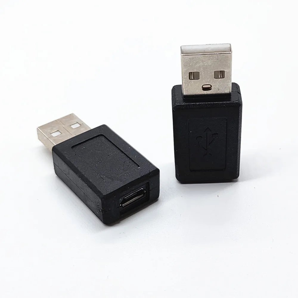 1pc Micro USB Female to USB Type A Male Adapter
