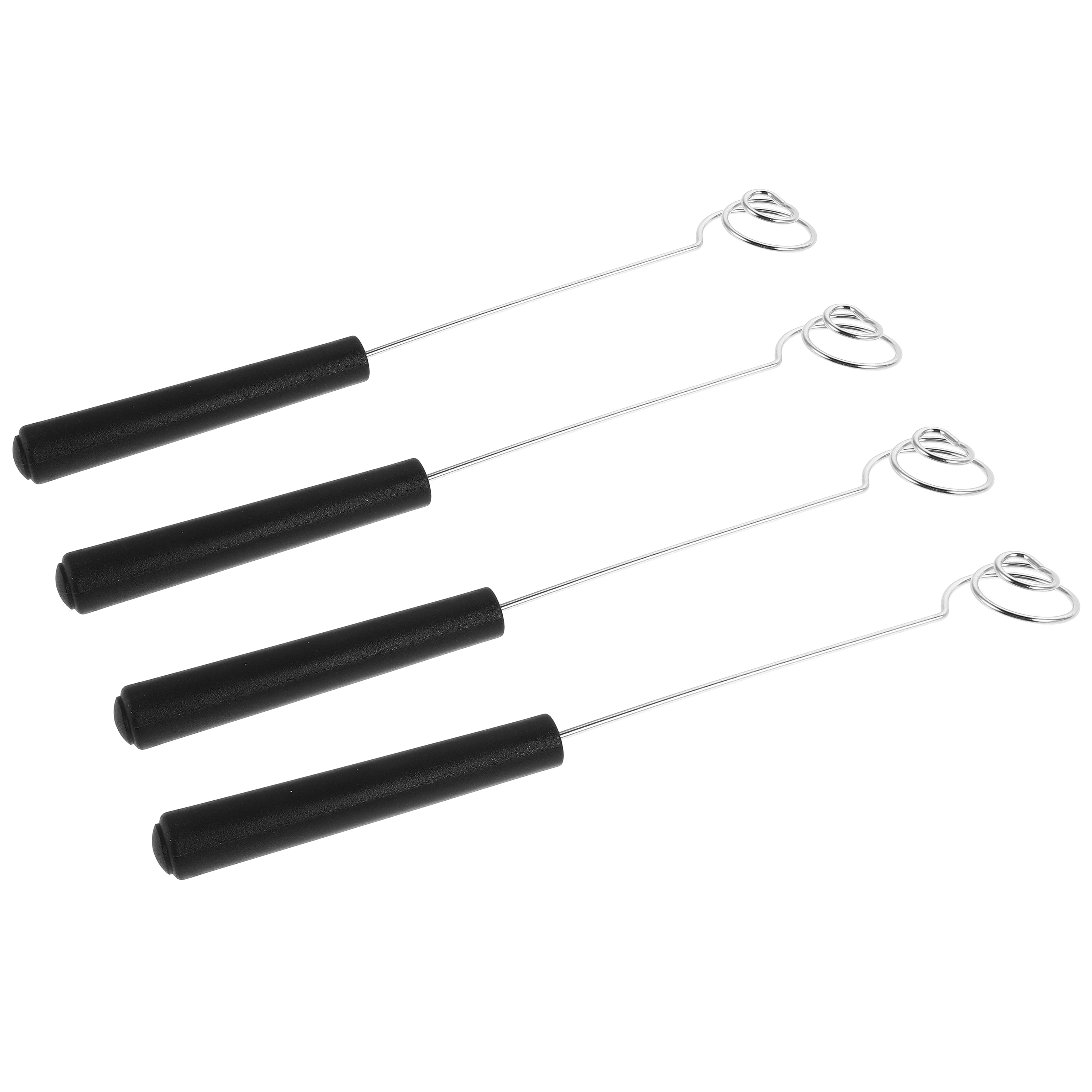 

4pcs Spiral Dipping Tool Stainless Steel Chocolate Fondue Forks Cake Decorating Baking Dessert Tools Reusable Dipping Utensils