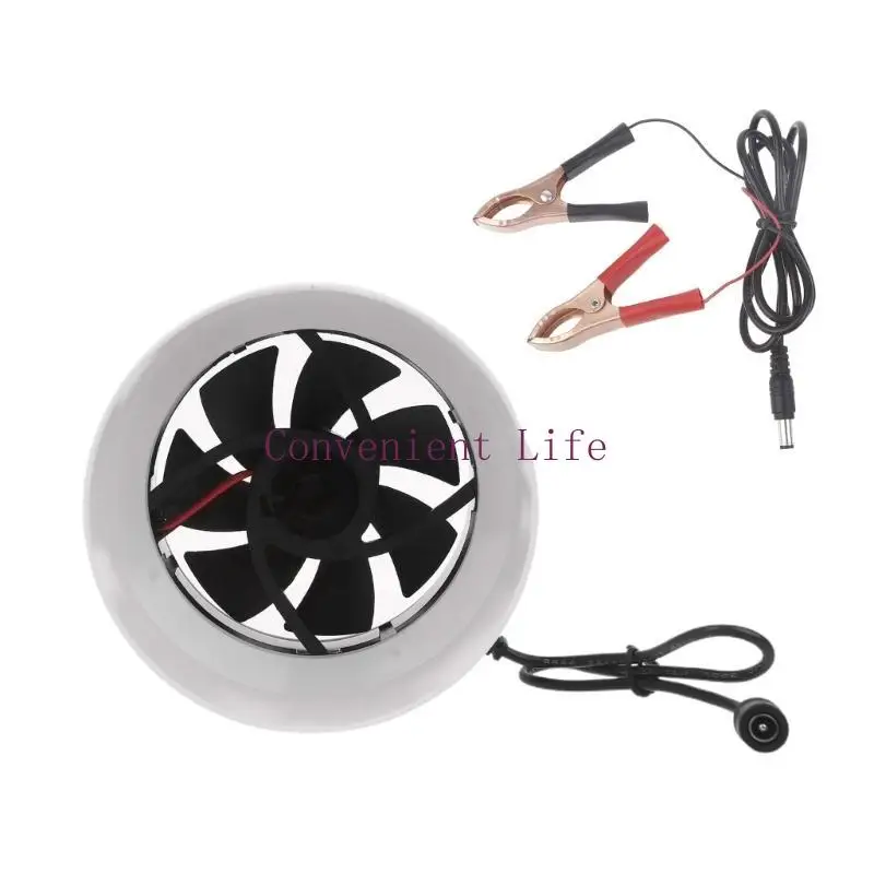 L1EE 4.3 ''Kipas Ekstraktor Kebisingan Rendah Saluran Inline Hidroponik Blower Udara Kipas Knalpot Ventilasi Ruang Tumbuh Dapur