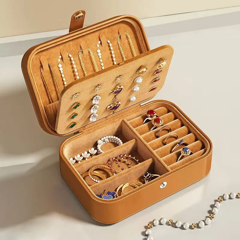 

High-end Jewelry Storage Box, Luxury Necklace Bracelet Earring Earrings Jewelry Box Hand Accessories Large Decorative Box