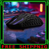 IROK HE6 Ultra Mouse Tri Mode Mouse Paw3950 Wireless 8000Hz Carbon Fibre Lightweight Gaming Mice For Valorant CS2 PC Accesssory
