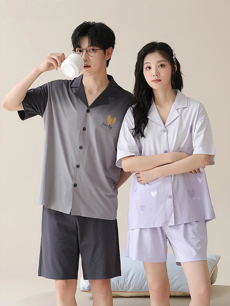 lema-couples-summer-spwear-gift-box-lyocell-cotton-ort-sve-cool-feeling-outdoor-wearable-home-clothes-youth-size