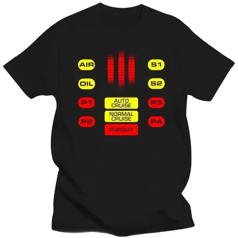 Ropa nueva de talla asiática para hombre, camiseta Hot Knight Kitt Control Panel, camiseta de Fitness con cuello redondo, camiseta de algodón de alta calidad a la moda