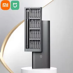 Xiaomi Mijia Daily Use Screwdriver Kit 24 Precision Magnetic Bits Alluminum Box Screw Driver Xiaomi Smart Home Kit
