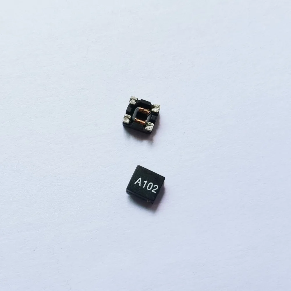 

Original new 100% OC102 SMD subminiature 4pin common mode inductor power filter 80V 1A 1000R common mode choke