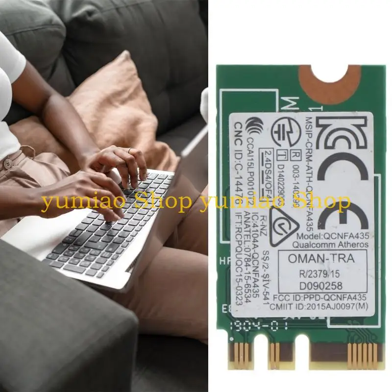 

587b DW1810 8.02.11ac для M.2 NGFF 433MBPS-Compatible 4.1 Wi-Fi Беспроводной автомобиль