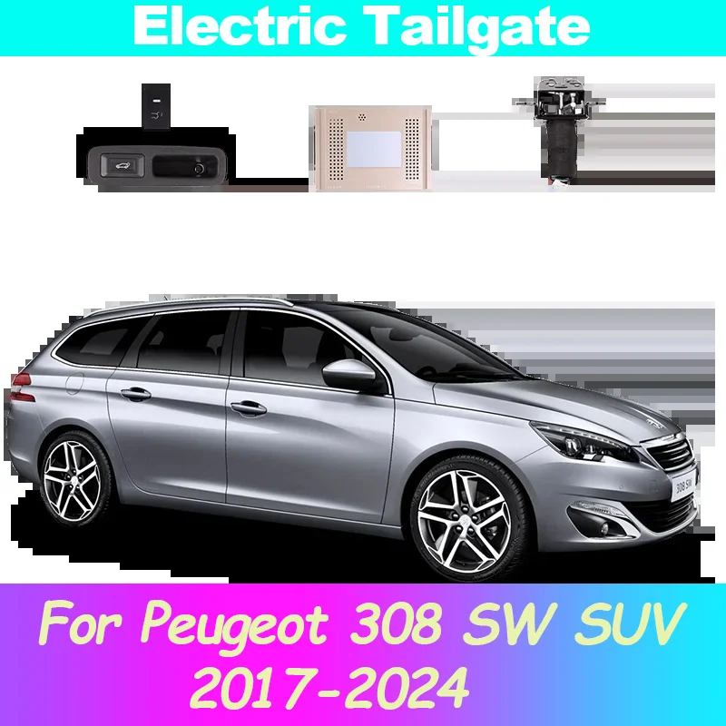 For Peugeot 308 SW SUV 2017-2024 Electric Tailgate Sensor Automatic Adjustable Automatic Door Auto Supplies Car Accsesories Tool