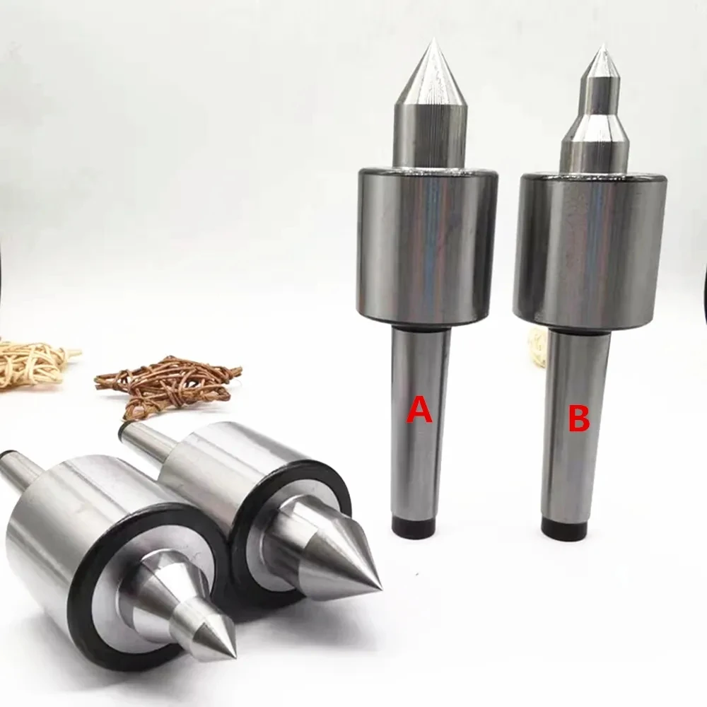 HOT Live Center MT1 MT2 New Type Machine Tool Thimble Rotary Center Tip Lathe Movable Center Cone Cutter Rotary Milling Machine