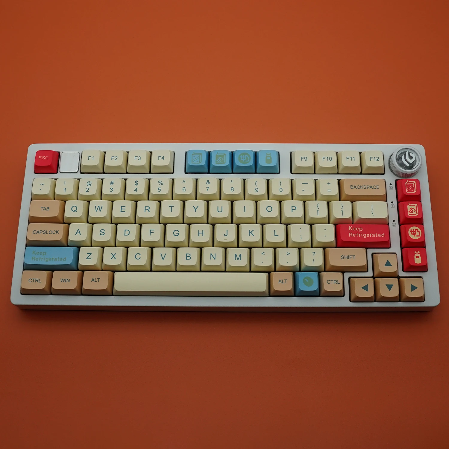 139 Keys Yellow Soy Milk Theme Keycaps PBT Dye Sublimation XDA Keycap for Cherry MX Switch Custom ISO GMK Mechanical Keyboard