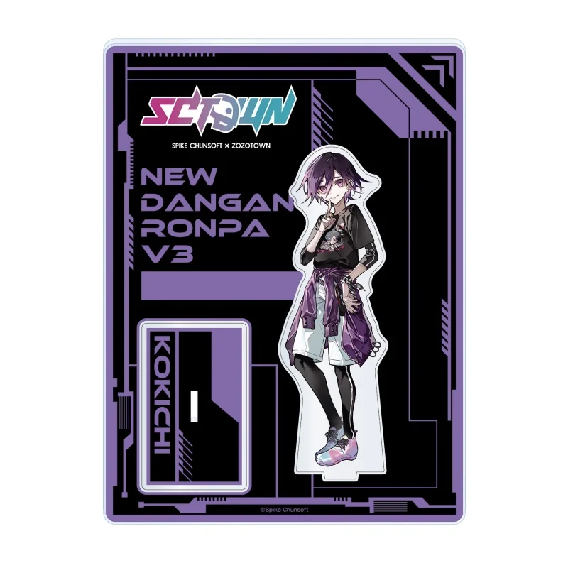 Danganronpa ANIME 15CM Makoto Naegi Junko Enoshima Acrylic Figure Stand Figure Desktop Ornament Keychain