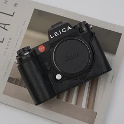 High Quality Handmade Genuine Leather Camera Half Case Cowhide Bag Body BOX Case for Leica SL3