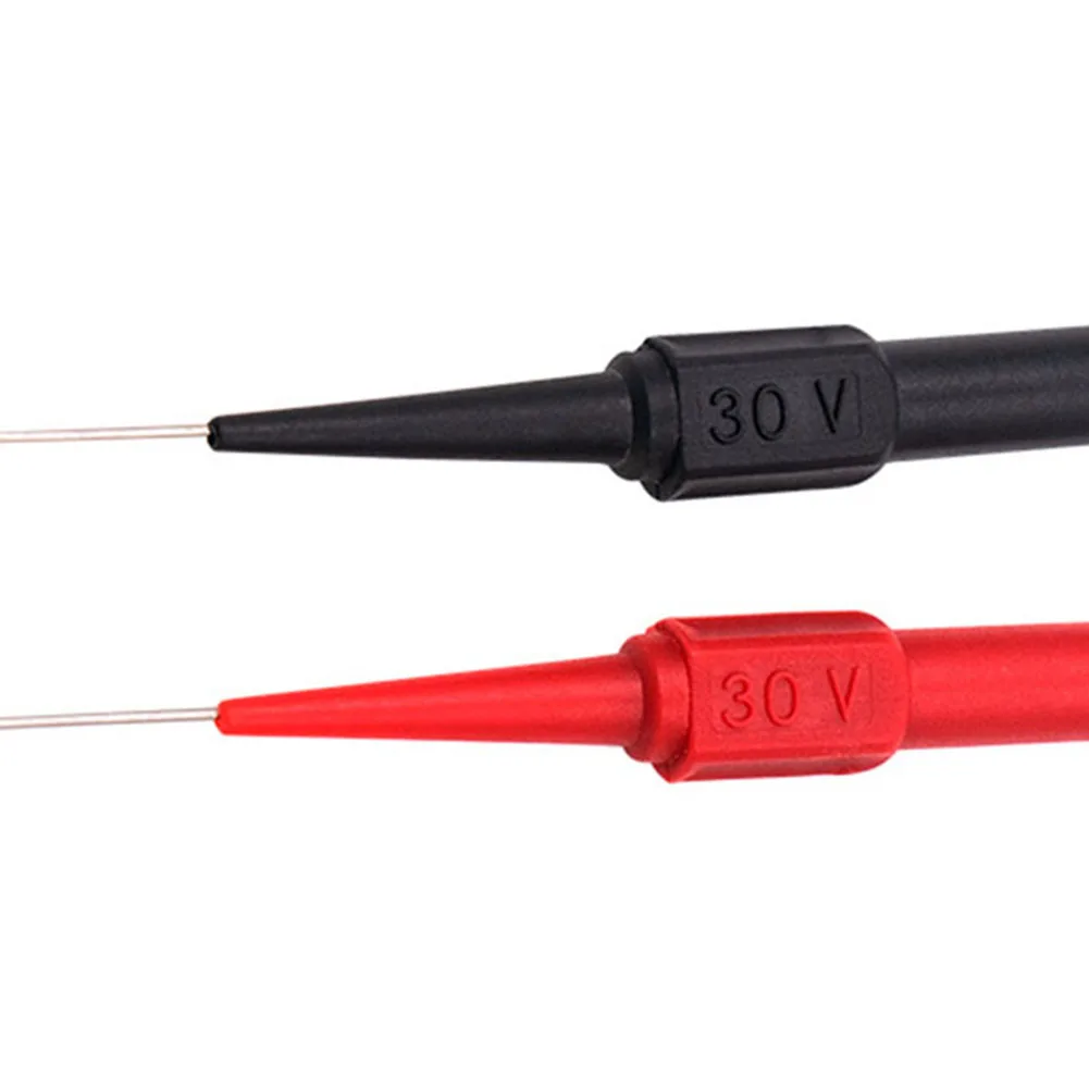 2Pcs 90 Degree Piercing Extension Needles Non-Destructive Multimeter Test Probes Universal Digital Meter Probe