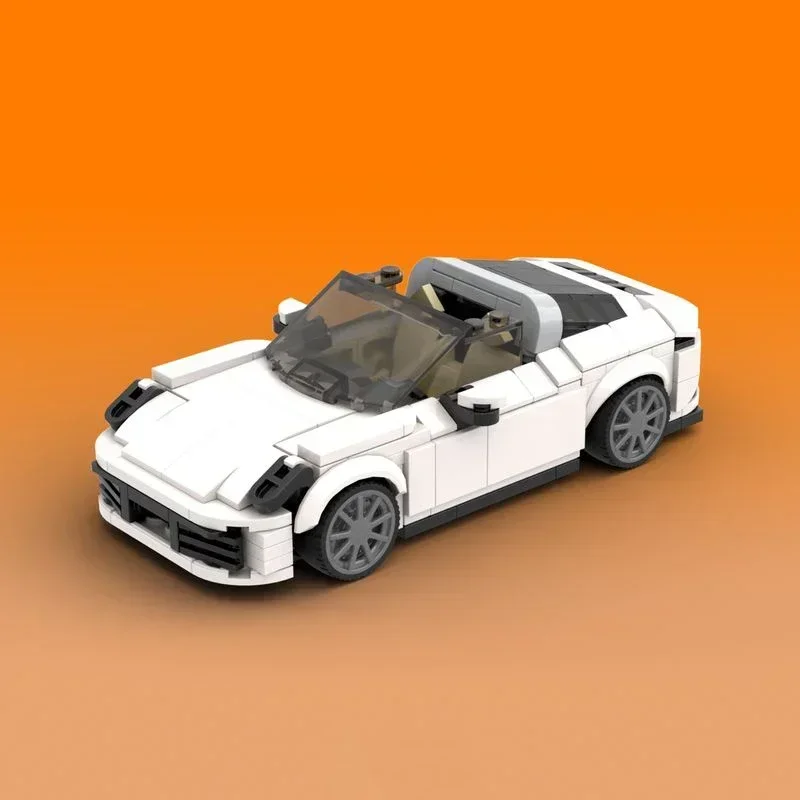 Moc blocos de construção 922 campeão velocidade carros conjunto cidade modelo carro tecnologia tijolos diy montagem brinquedo construção presentes do feriado