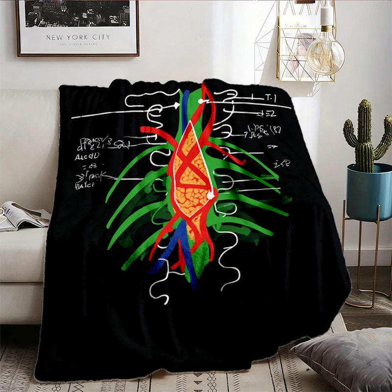 Grey's Anatomy It's A Beautiful Day To Save Lives Flannel Blanket, TV Series Design