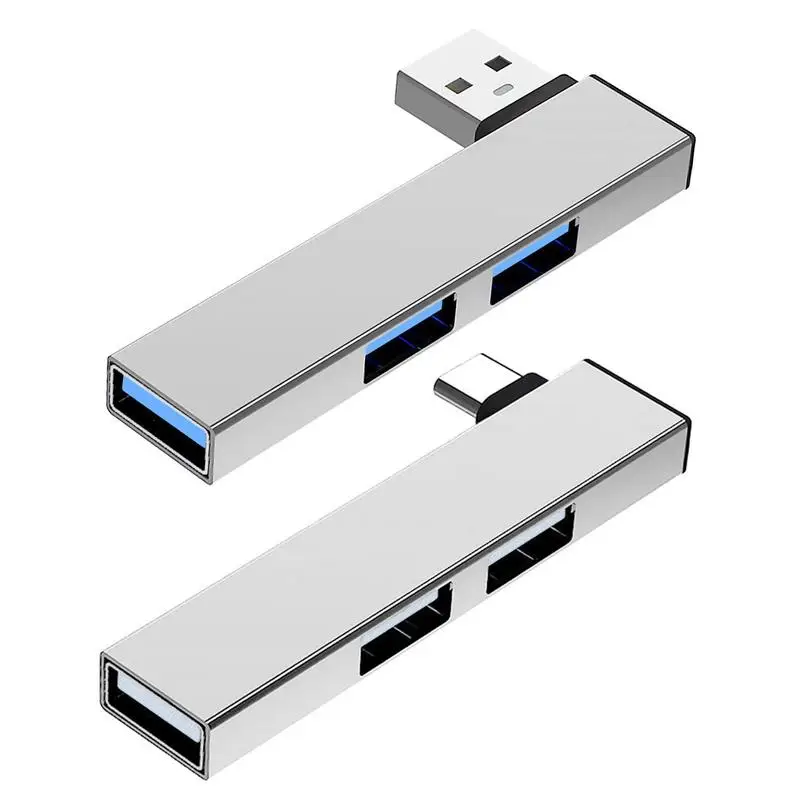 Док-станция USB 3 в 1, OTG, USB 3,0/Type-C, 3,0 до 3 USB