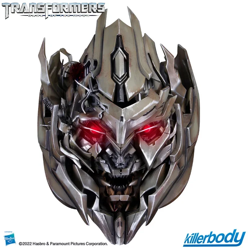 

Transformer Megatron Autoking Optimus Prime Helmet Tik Tok Hot Sale LED Light Voice Control Helmet Limited Time Offer 2023 Hot