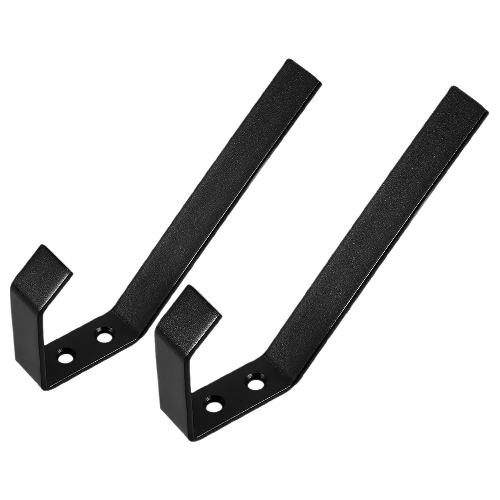 

2Pcs Motorcycle and Hat Wall Hook Organizer Stainless Steel Mountable Rack for Caps Hard Hats and Accessories Display in