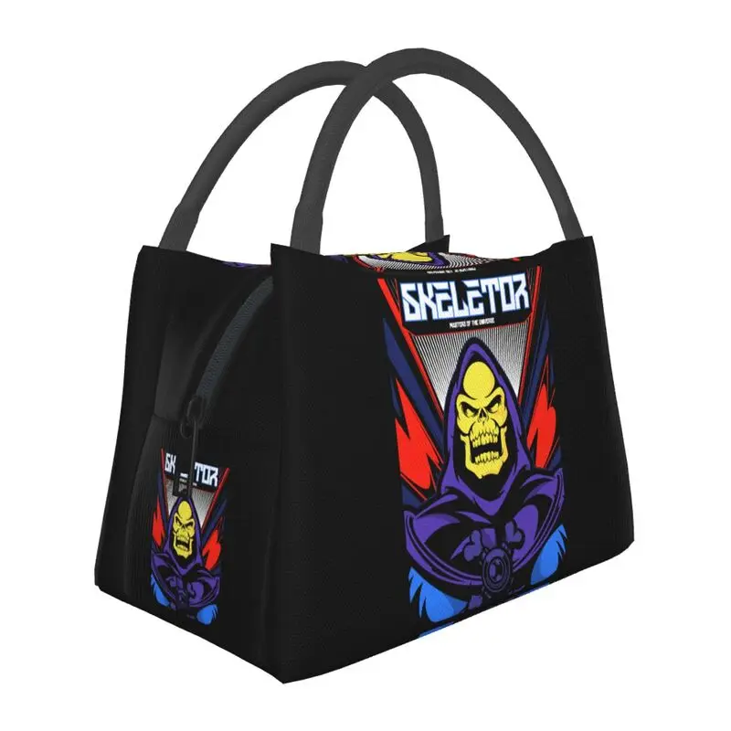 

Custom Masters Of The Universe He Man Lunch Bag Women Cooler Thermal Insulated Lunch Box for Office Travel