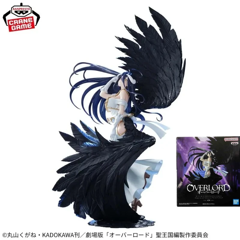 En stock BANPRESTO Overlord EVOLVE Empress of Darkness Albedo Figurines d'action Anime Modèles de collection Jouets Cadeaux WY
