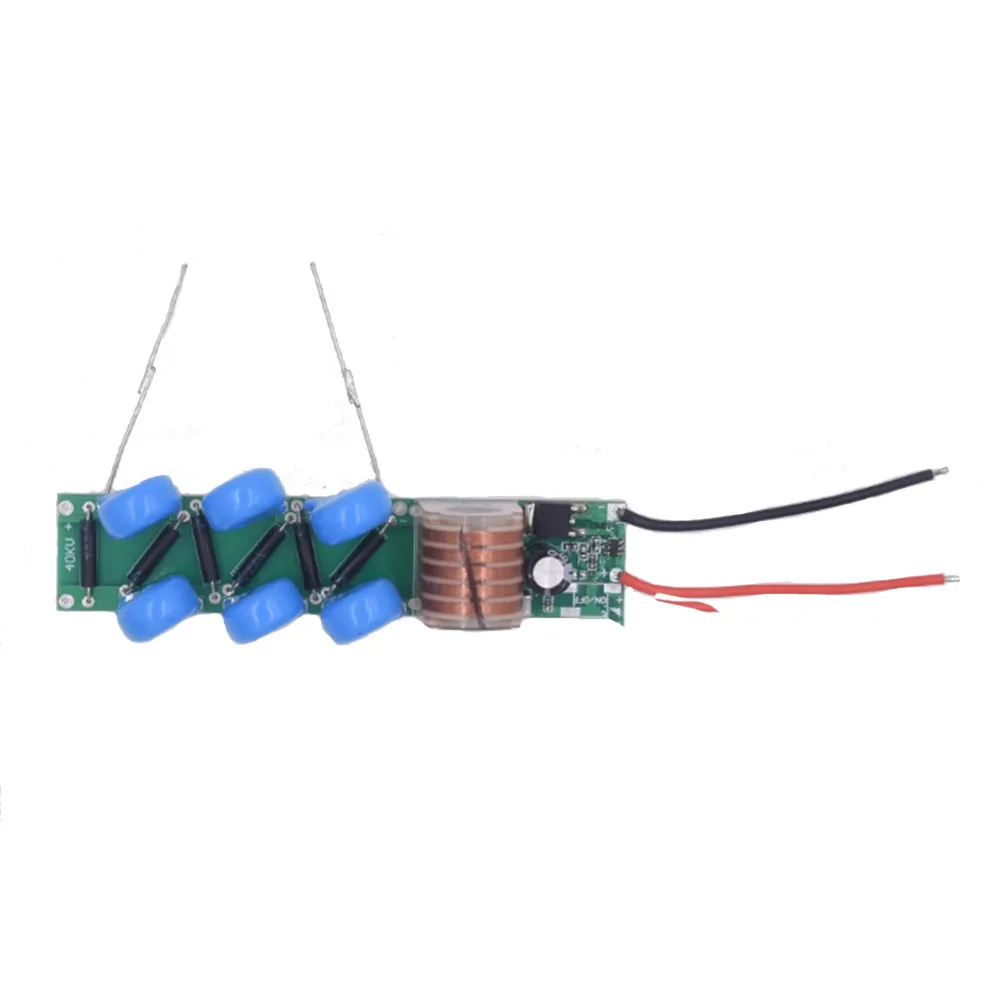 Taidacent High Voltage DC Impulse Generator 4000V DC7.5V to 40KV Boost Step-up Power Inverter Arc Discharge Pulse Generator Kit