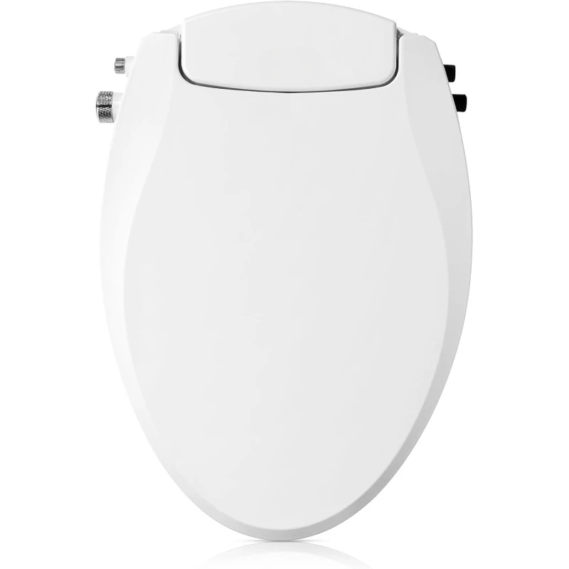 home.Bidet Toilet Seat, Non-Electric Swash Ecoseat, Fits Elongated ToiletsSystem - Bidet with Easy Installation