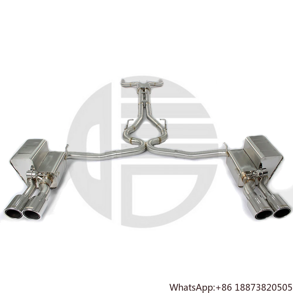 Выхлопная труба для Maserati Levante 3.0T 2017-2023, глушитель, выхлопная система, выхлопная система Catback