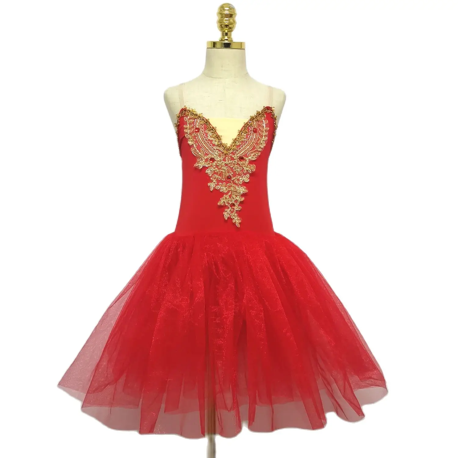 Ballet Dance Dress Long Skirt Modern Dance Wear Sling Girls Professional Performance Costumes