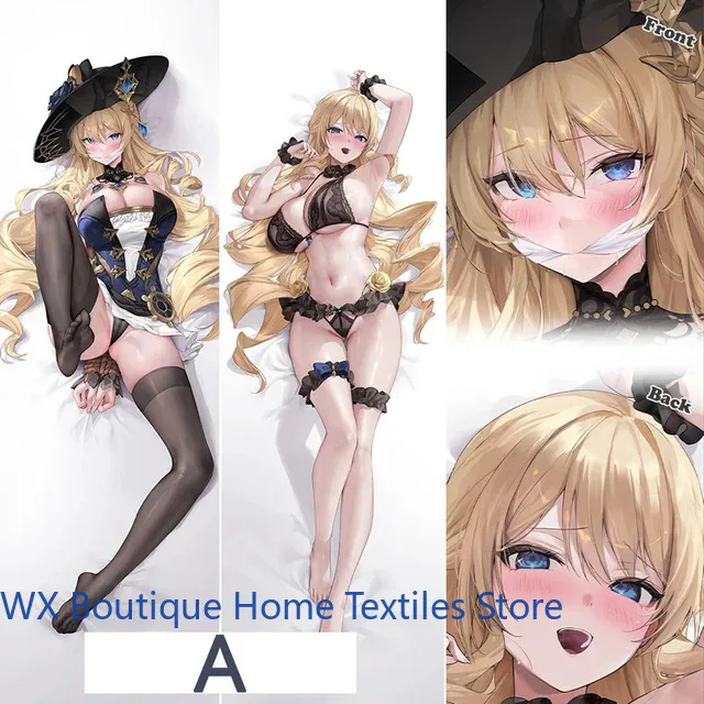 

Genshin Impact Navia Dakimakura 2WAY Hing Body Case Anime Pillow Cushion Cover