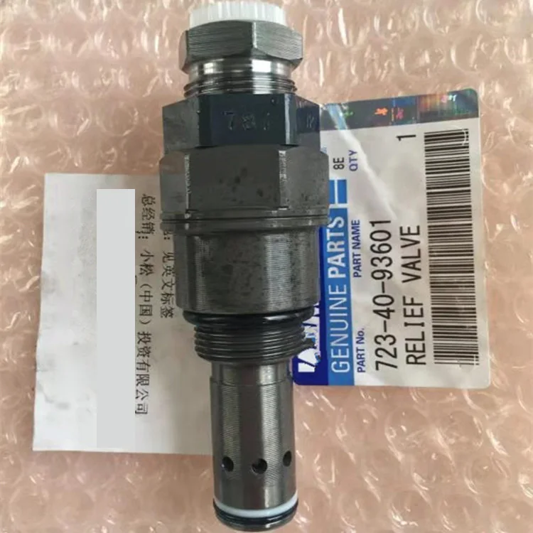 for Komatsu Construction Machinery Parts PC240-8 for Excavator main relief valve 723-40-93601