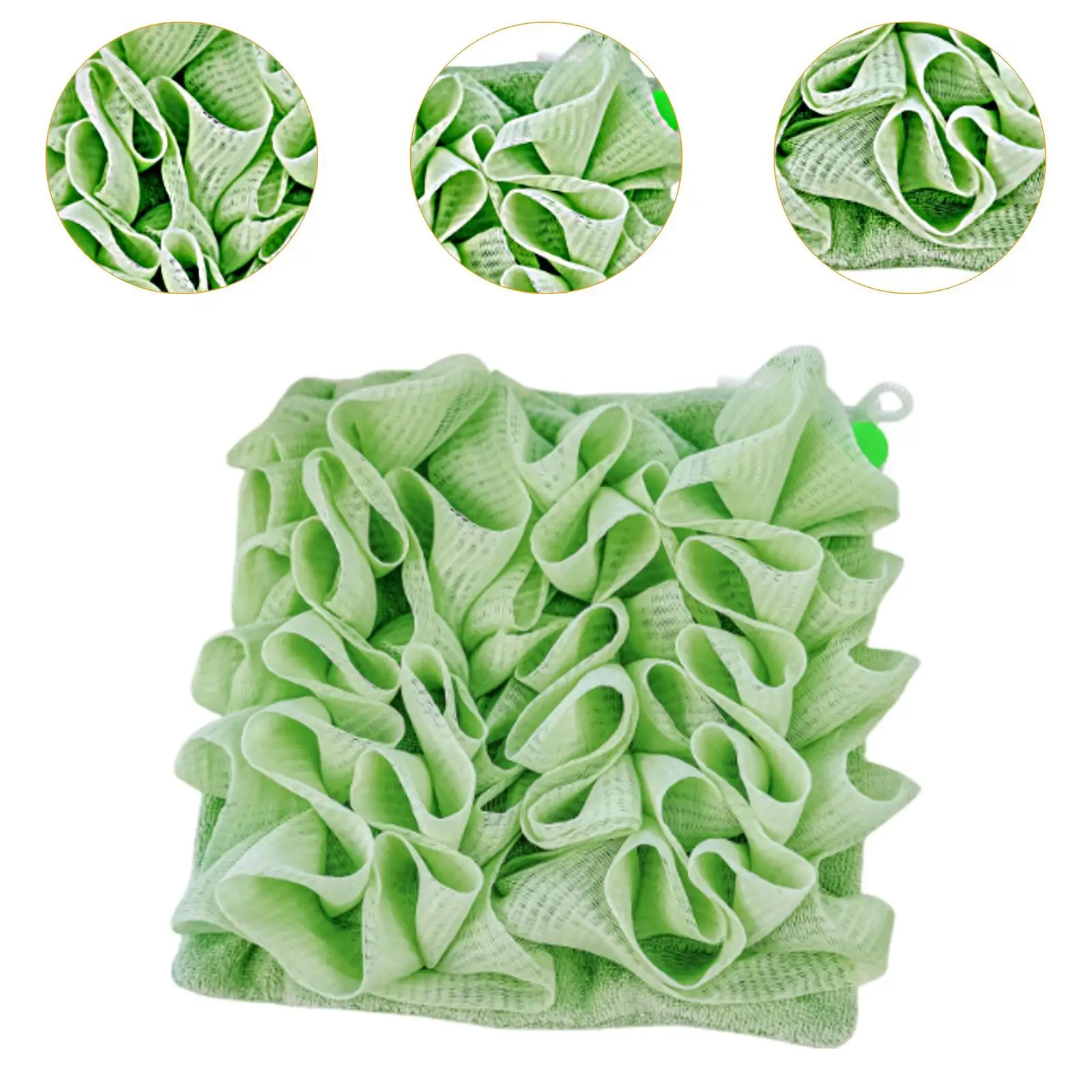 Bath Sponge Cleaning Brush Bathroom Accessories Bath Ball Sponge for Adults Children Deep Cleansing Body Skin Scrubbing Massage