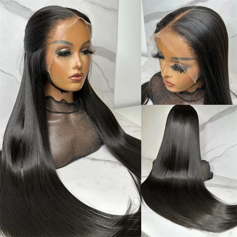 Straight 13x4 13x6 HD Lace Front Human Hair Wigs Wear And Go Glueless Brazilian Human Hair Wigs Lace Frontal Wig