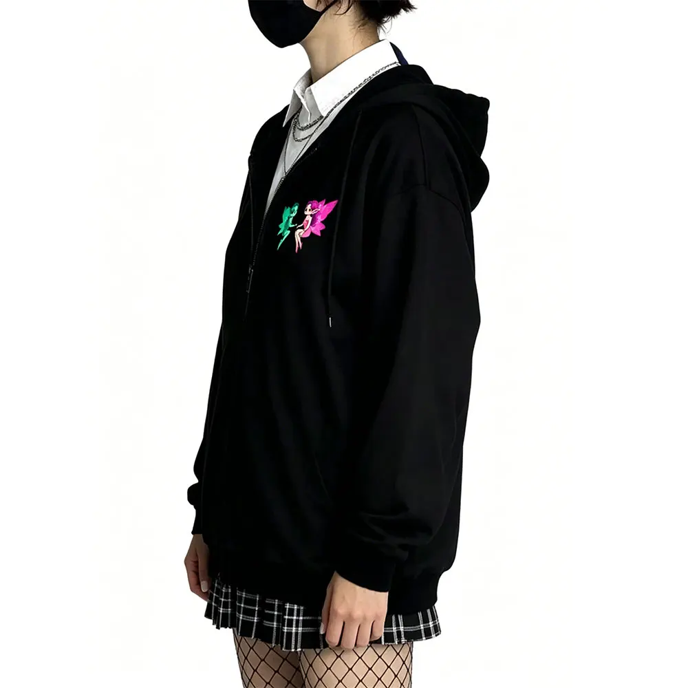 

Rapper Omar Courtz Por Si Manana No Estoy Album Graphic Zipper Hoodie Men Women Fashion Hip Hop Hoodies Male Casual Zip Up Coat