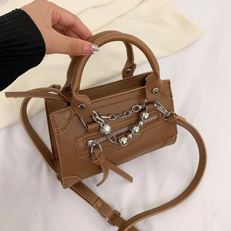 2023 Novas Bolsas De Designer Vintage Para Mulheres De Luxo Bolsa De Ombro Moda De Alta Qualidade PU De Couro Saco Do Mensageiro Feminino