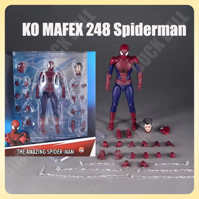 

НОВЫЙ Удивительный Человек-Паук 2, фигурка Mafex248, фигурки Человека-Паука, ПВХ стол, декор, модель, коллекция, статуя, куклы, игрушки, подарки