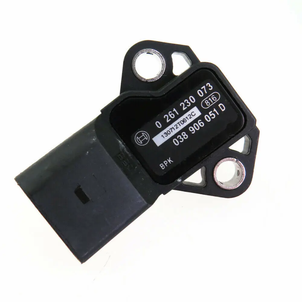Czujnik ciśnienia MAP 038906051D dla VW Golf Jetta MK5 MK6 Passat Audi A3 S3 Q3 A4 TT TTS 1.8T 2.0T 0 261 230 073 PS10159 84.272