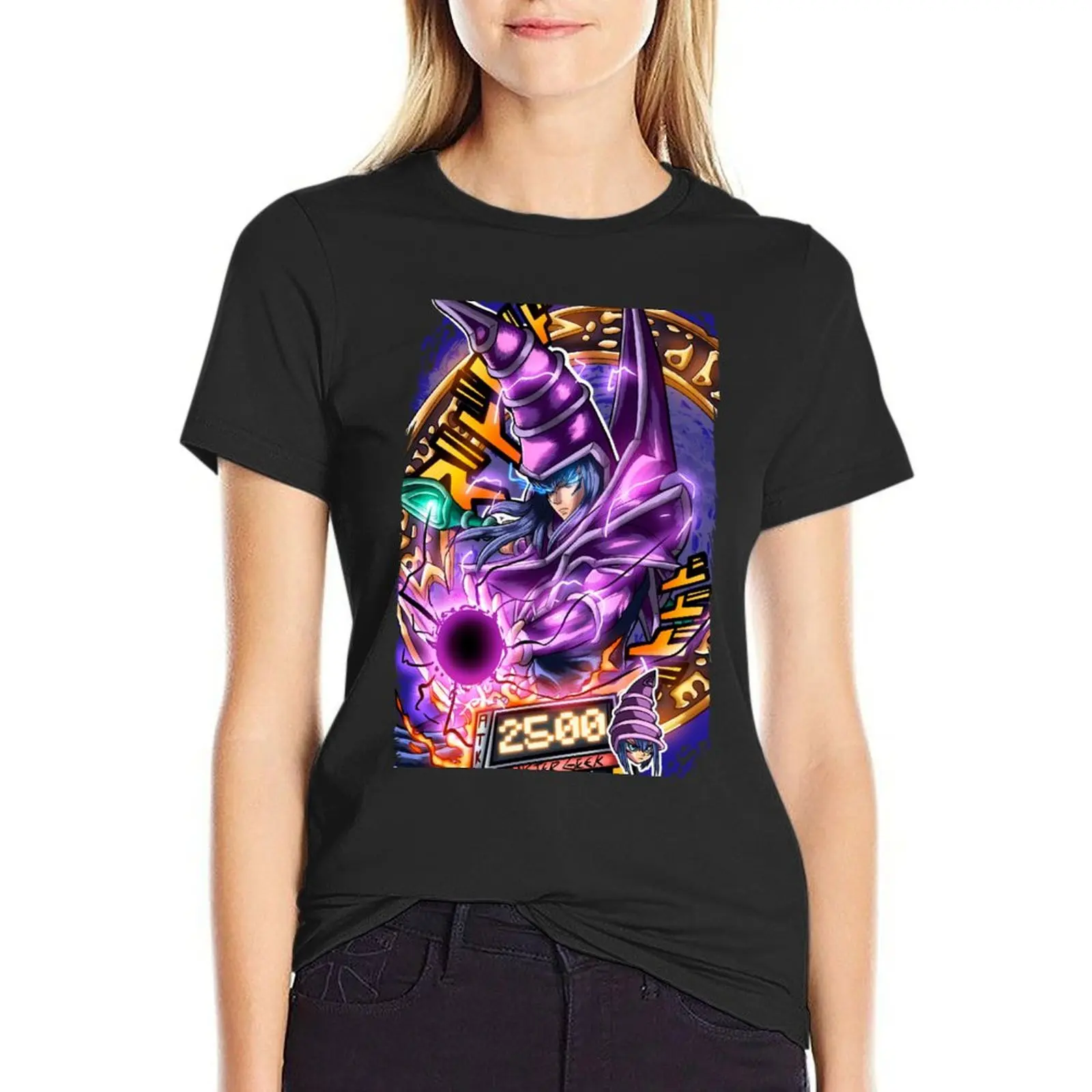 Black Magician T-Shirt funnys plain Women clothing